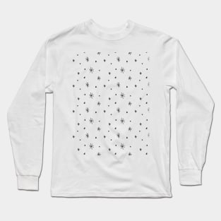 Stars and triangles pattern Long Sleeve T-Shirt